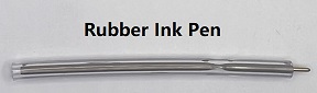 Rubber Ink Pens 